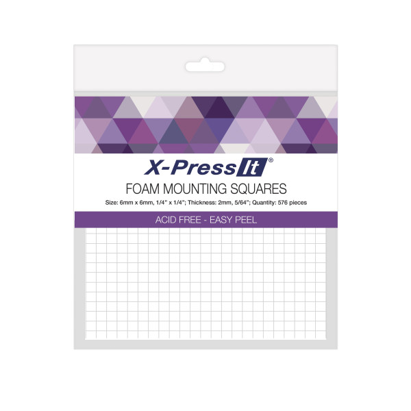 transotype X-Press It Montage-Schaumklebequadrate, doppelseitig