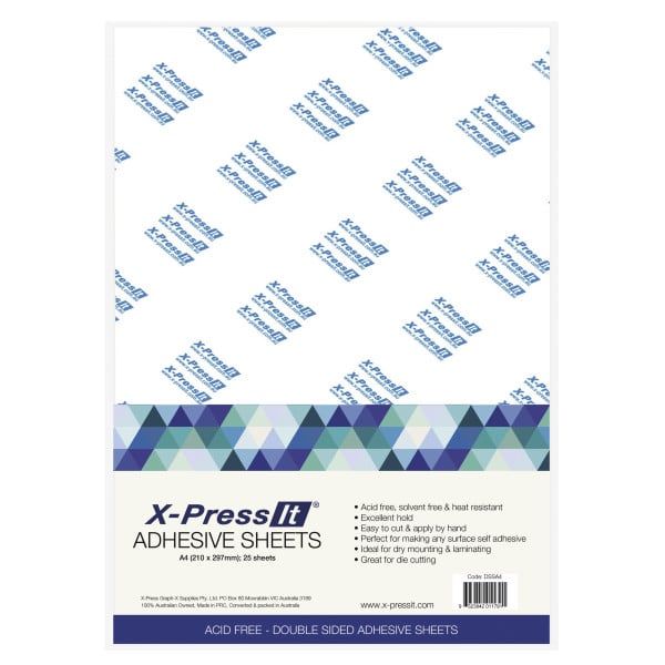 transotype X-Press It double sided adhesive 5 sheets, A4, 5 pcs