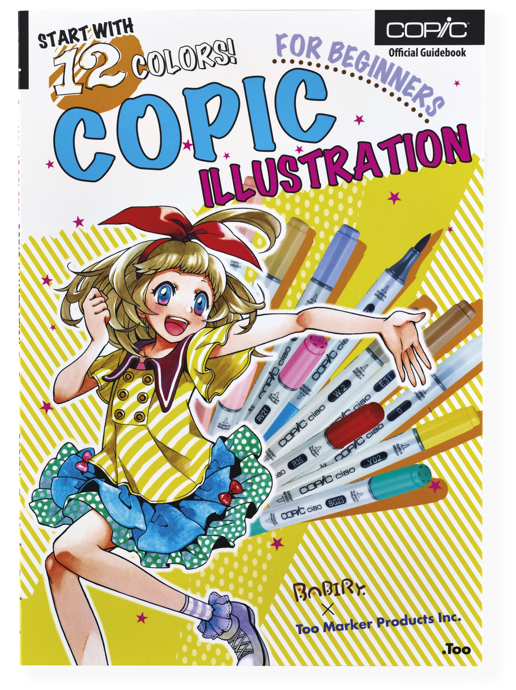Copic Ciao 12er Set mit Copic Illustration Book, englisch transotype  (english)