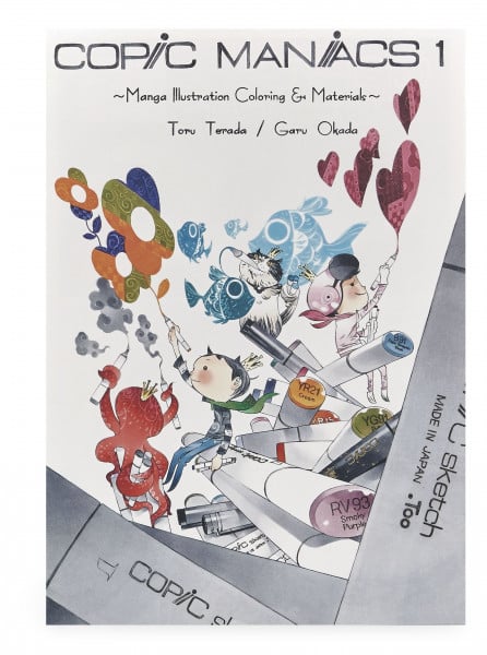 Copic book Maniacs, English version