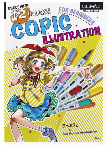 Copic Ciao 12er Set mit Copic Illustration Book, englisch
